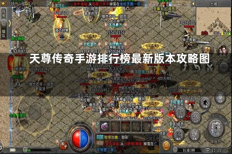 天尊传奇手游排行榜最新版本攻略图