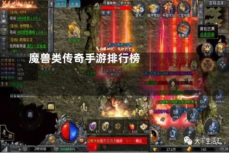 魔兽类传奇手游排行榜